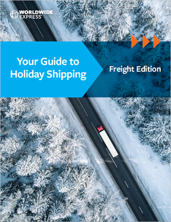 Holiday Shipping e-Guide Freight