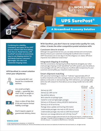 Is UPS SurePost Right For You