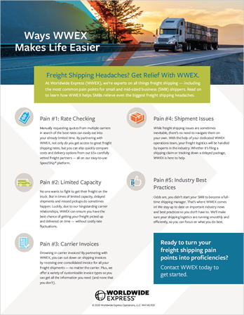 Get Freight Shipping Relief